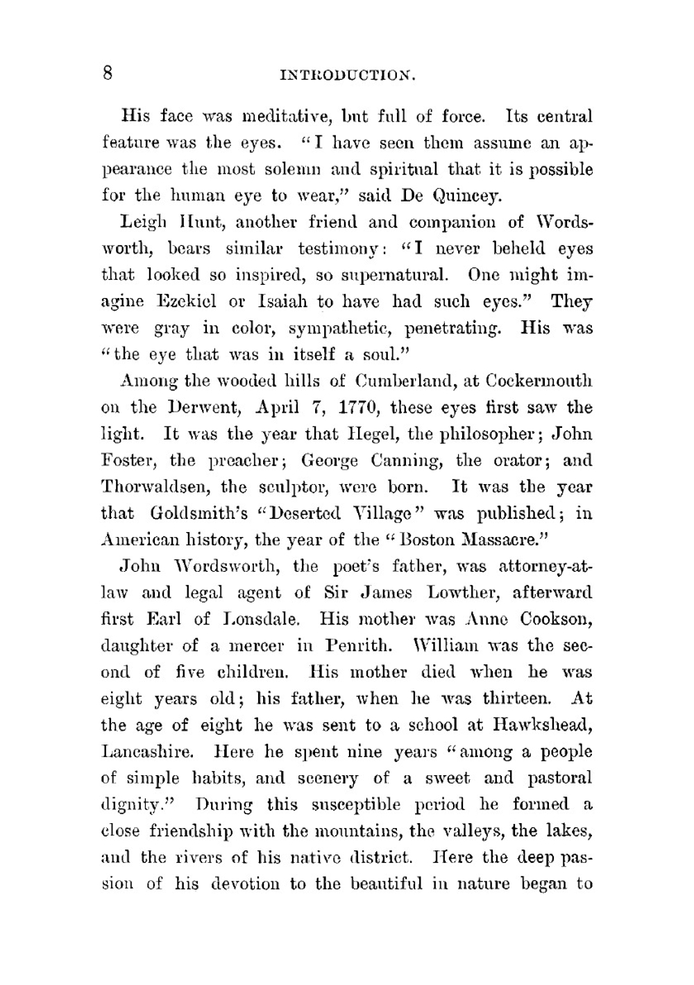 Selected poems of William Wordsworth | Joesph Bartlett Seabury