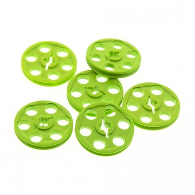 Lego 50шт Ременное колесо шкив (лаймовый) 4185 / 4494219 / 6335116