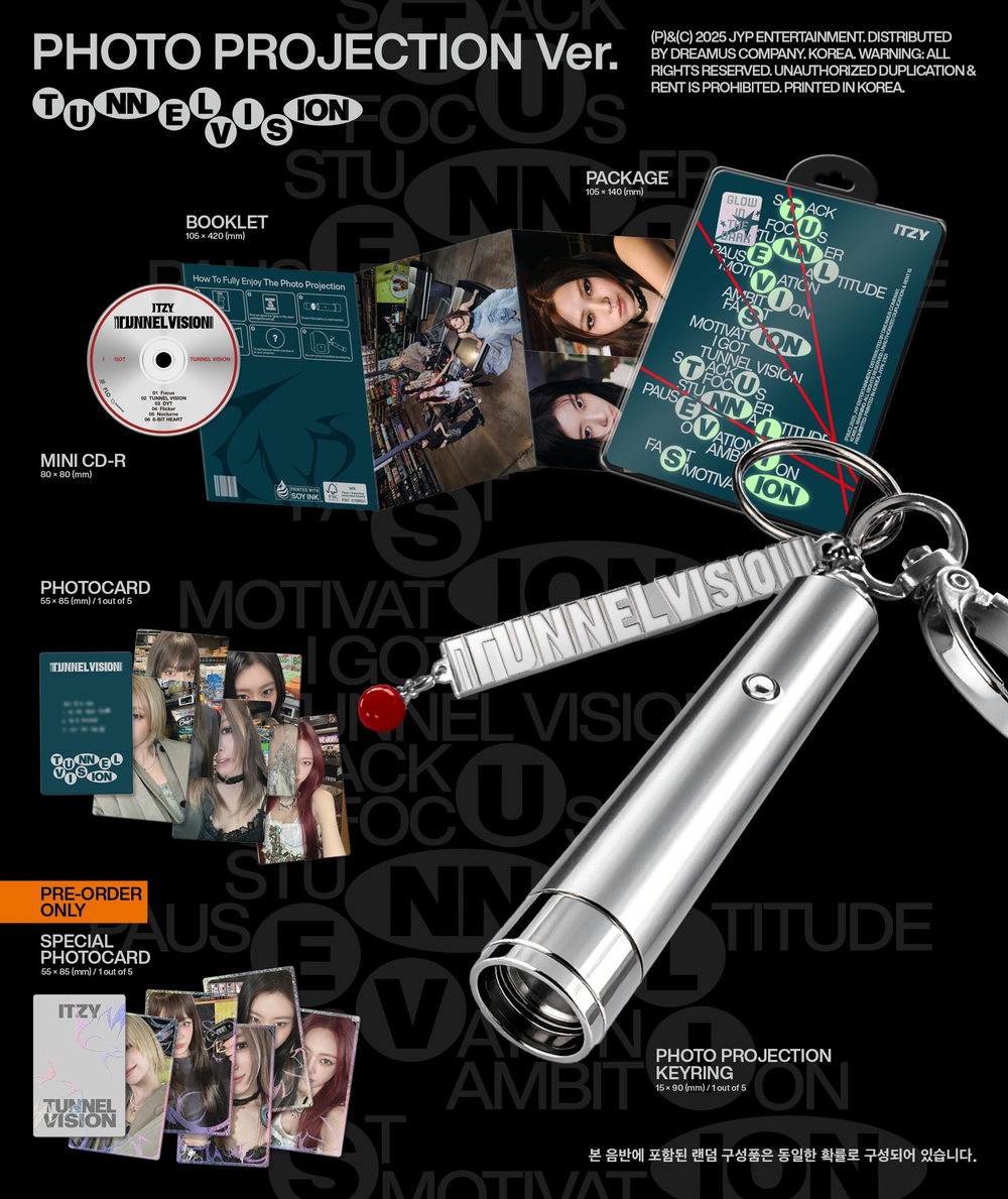 Альбом ITZY - TUNNEL VISION (Photo Projection Ver.)