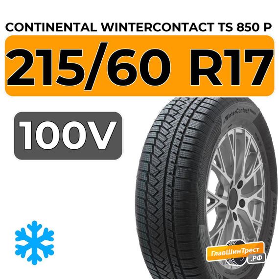 Continental WinterContact TS 850 P SUV 215/60 R17 100V XL