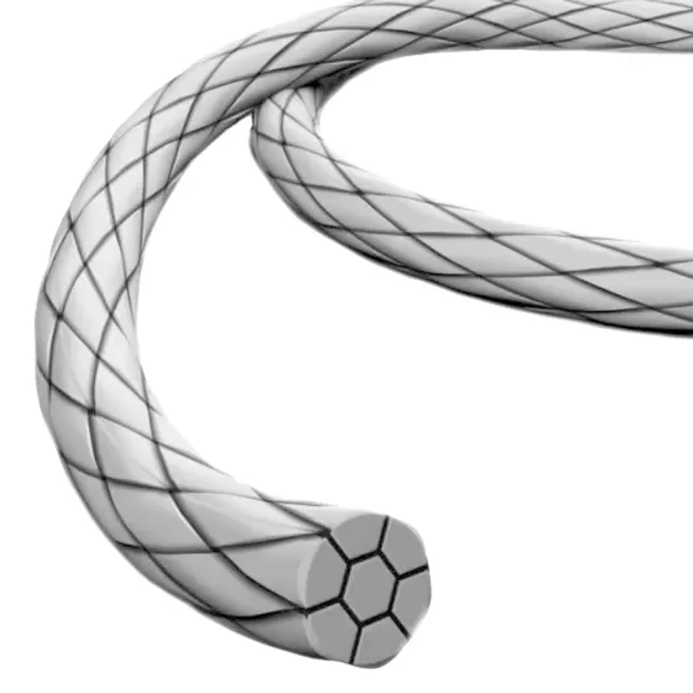 Полиамид плетеный неокрашенный М6 (3/4) 5 м катушка 10 шт