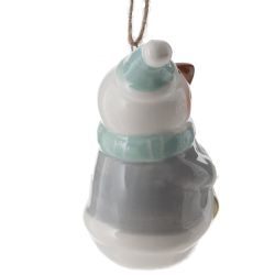 GAEM Фигурка декоративная подвесная "Снеговик", L4 W4 H7 см, 2в.