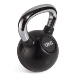 Гиря с резиновым покрытием 12 кг (модель: К-6) VictoryFit VF-KRU120