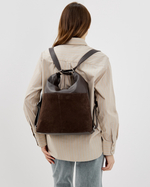 Сумка-рюкзак 578 15 коричневый