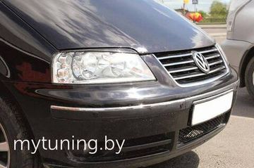 Реснички на фары для Seat Alhambra\ Volkswagen Sharan рестайлинг