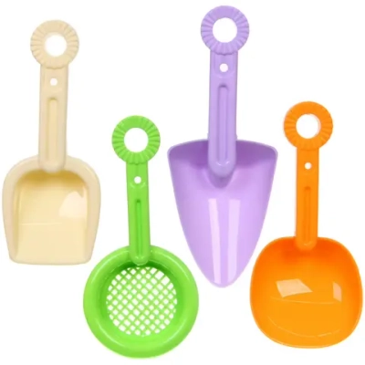 Набор для игры в песочнице «Лодочка», 24*15*7 см, 10 предметов, микс