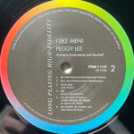 Peggy Lee ‎– I Like Men! (Англия 2009г.)