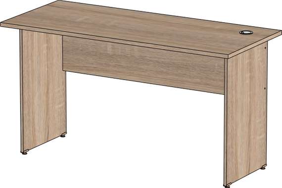 Стол письменный Стандарт Про дуб сонома