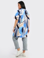 Туника-рубашка хлопок большие размеры