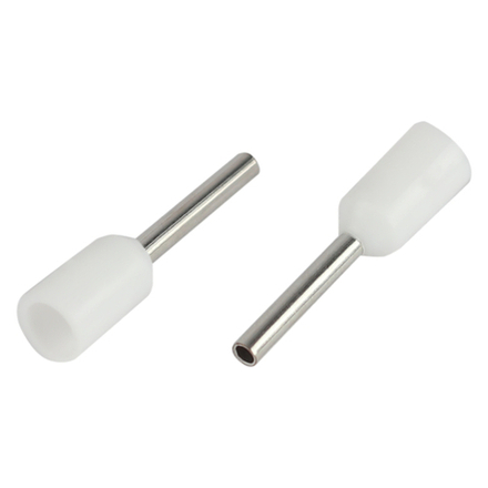 Наконечник-гильза ЭРА NO-225-81 НШвИ 0.5-8 с изолированным фланцем упаковка 50 шт