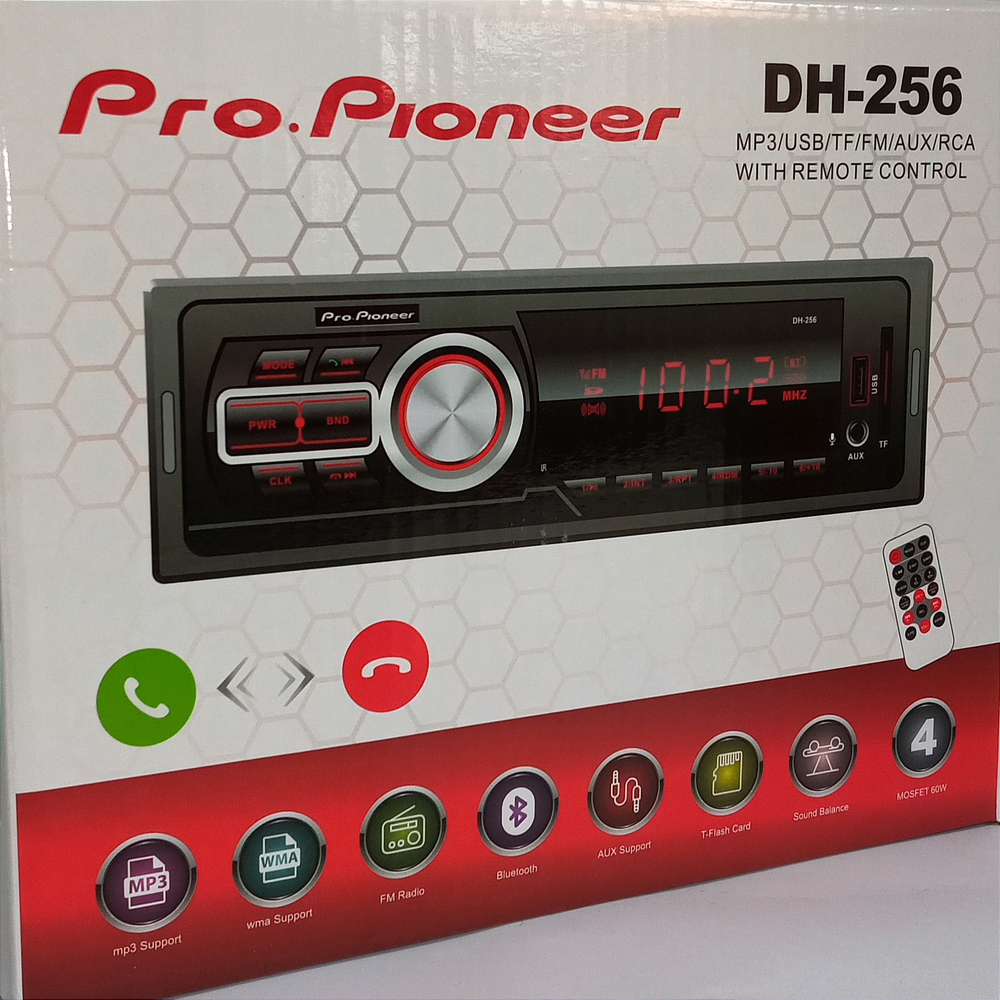 Автомагнитола PRO.PIO DH-256 Bluetooth