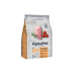 Cухой для взрослых собак мелких пород AlphaPet Superpremium Monoprotein (АльфаПет) 0,5кг из индейки