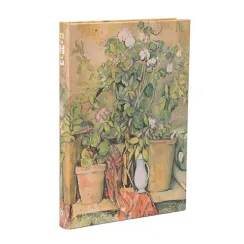 Bloknot \ Блокнот \ Notebook  Cezanne’s Terracotta Pots and Flowers / Cezanne’s Terracotta Pots and Flowers / Midi / Unlined