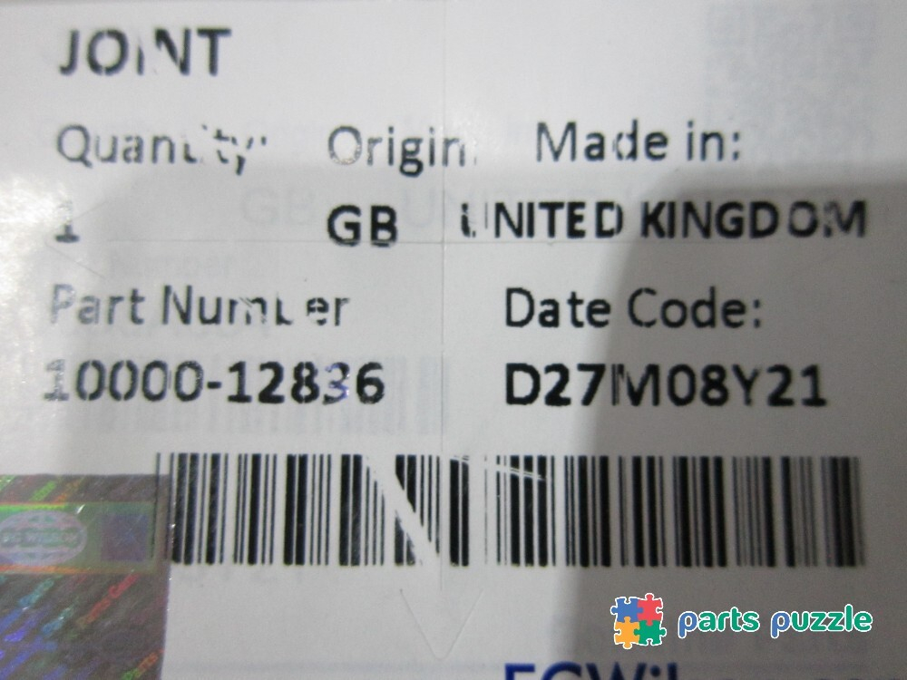 Прокладка турбонаддува / JOINT АРТ: 10000-12836