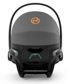 Коляска 3 в 1 Cybex Priam IV Rosegold и автокресло Cloud G i-Size Lava Grey Plus Leaf Green