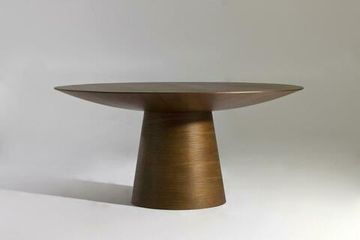 стол обеденный  DRUM  round table ( by Steel Arts)