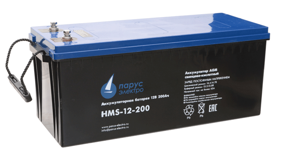 Аккумулятор Парус Электро HMS-12-230
