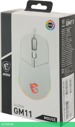 Мышь MSI Clutch GM11 белый (S12-0401970-CLA)