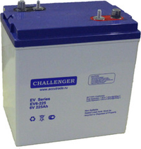 Тяговая аккумуляторная батарея Challenger EVG6-225
