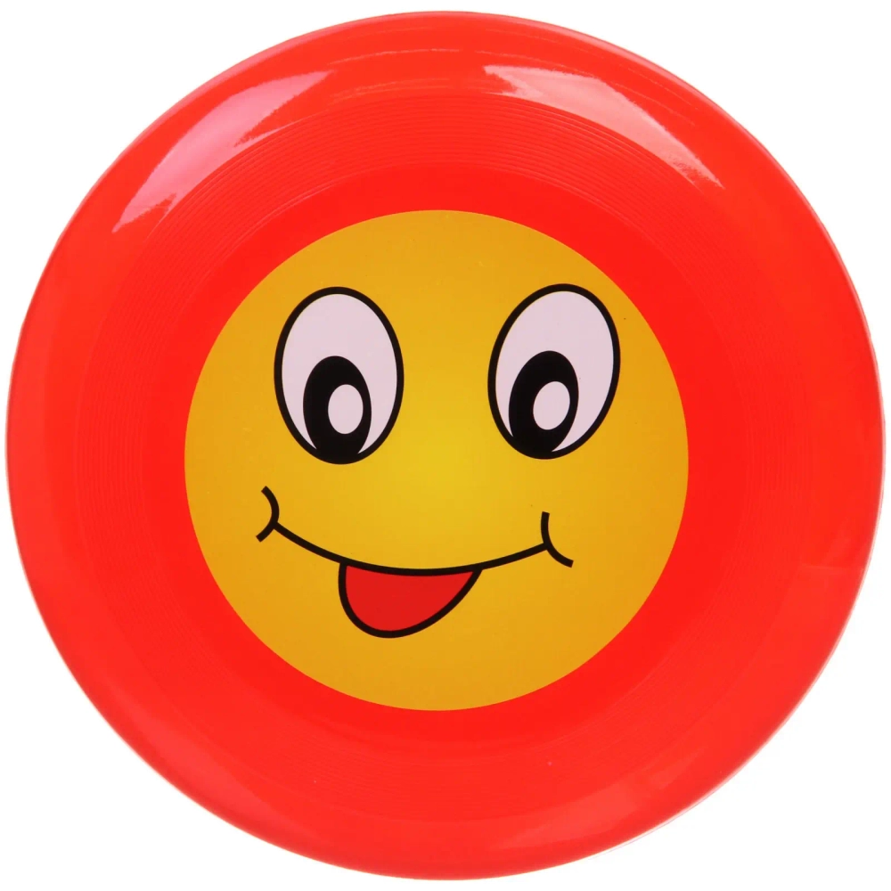 Летающая тарелка «Смайл» 18 см, микс