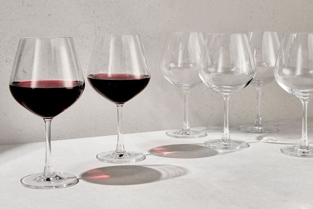 Набор из 6-ти стеклянных бокалов для вина MW827-AS0006, 710 мл, прозрачный