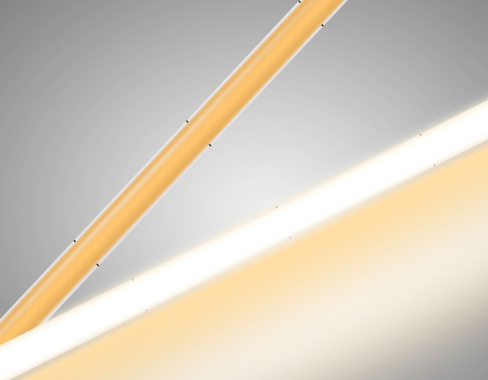 Ambrella Светодиодная лента Ambrella Light GS4601 COB 384Led/ 7W m/ 24V IP20 3000K/ 5m*3mm*2mm (2 конт.) LED Strip 24V GS4601