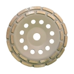 Чашка алмазная 180 мм двухрядная STANDARD TeamDiamondPRO 601801