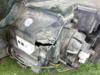 Битая Фара правая Nissan Qashqai J11 (2013-2019) галоген (В пленке)