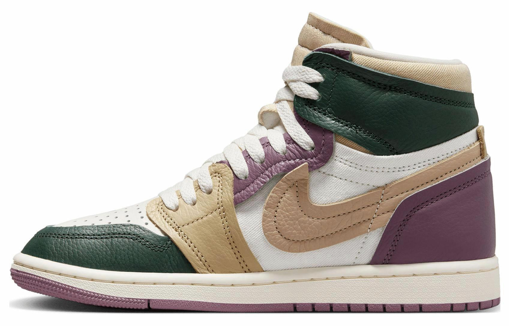 Кроссовки Jordan Air Jordan 1 Mm High "Galactic Jade" (Женская размерная сетка)