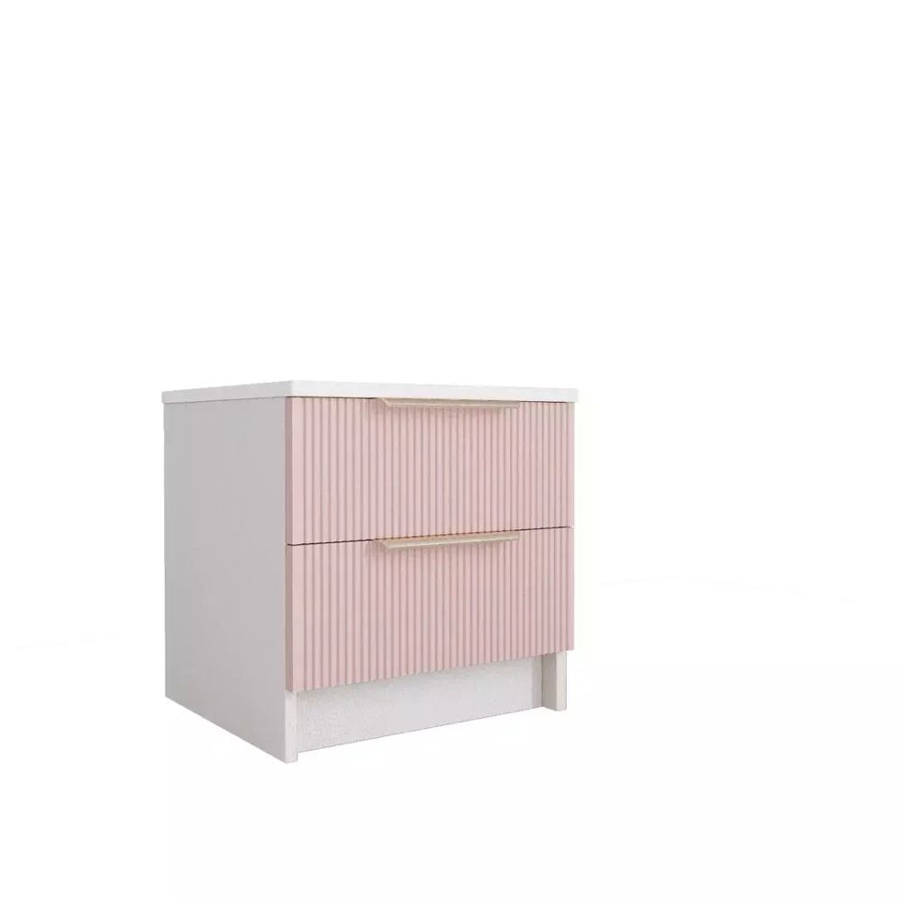 Тумба «Лавис» ТД 400.1 (белый/белый софт), ЛДСП\МДФ, ДСВ Мебель