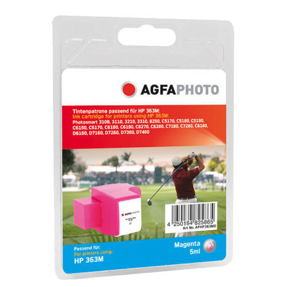 Картридж струйный пурпурный 1 шт AgfaPhoto Holding GmbH APHP363MD