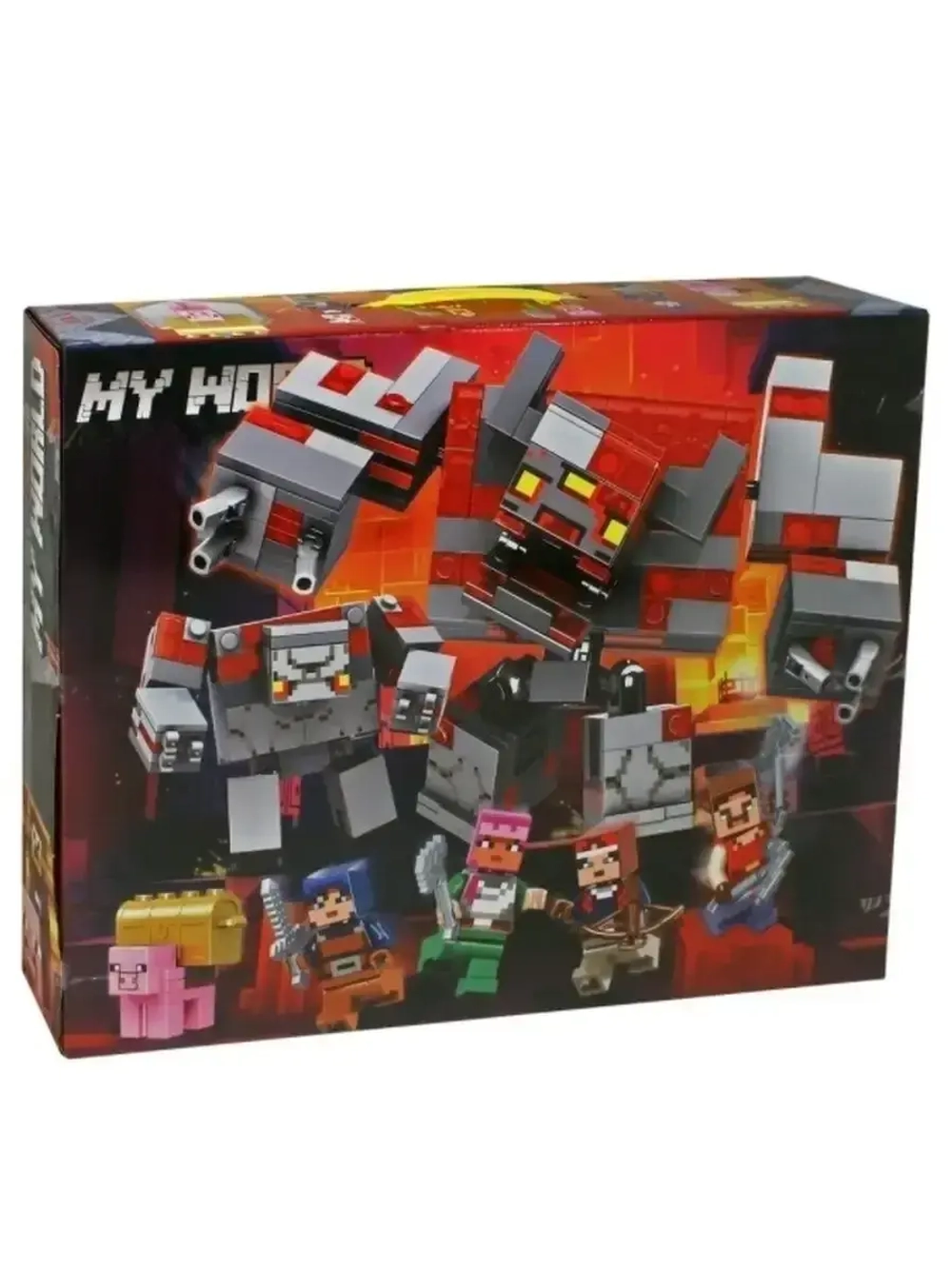 Конструктор Майнкрафт Битва в подземелье 542 детали/1045