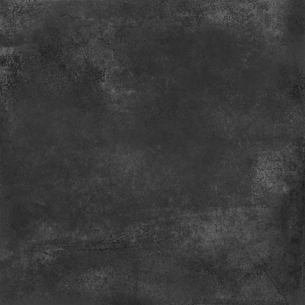 Керамогранит Alma Ceramica GFU6060TTM20R Totem 60x60 черный глазурованный матовый / противоскользящий под бетон