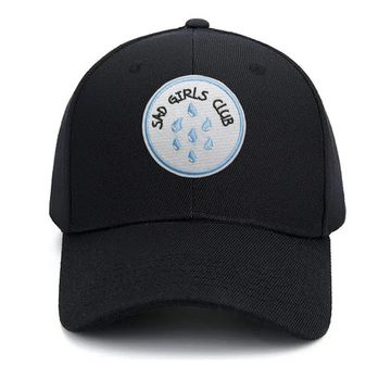 Нашивка термоаппликация на одежду и на рюкзак. Sad Girls Club