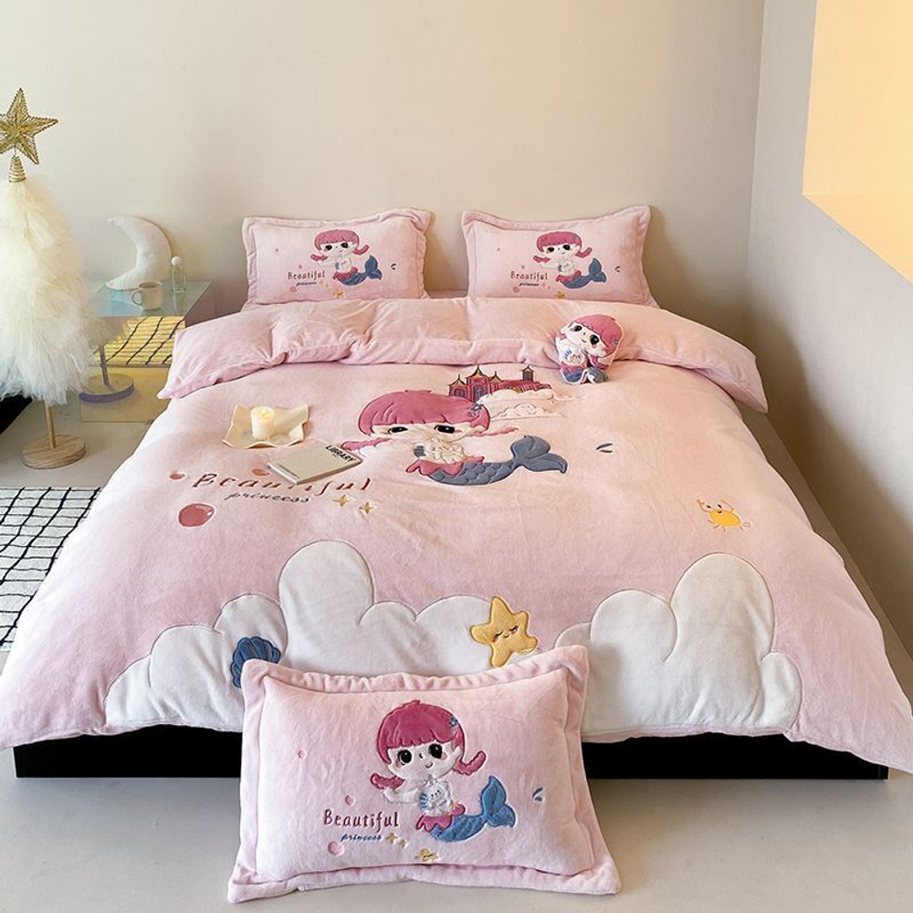 ZEPHYR HOME 1.5 Полуторка Велюр Русалка