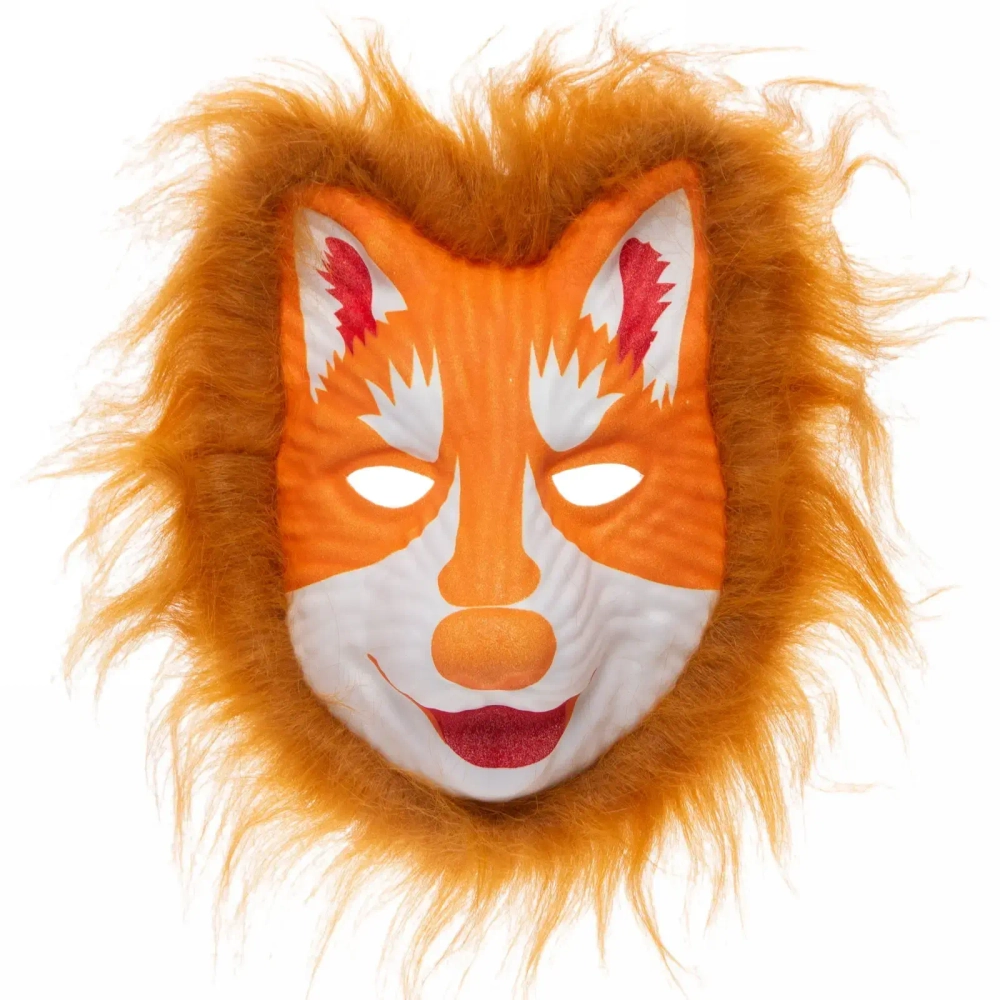 Маска «Лиса» с мехом