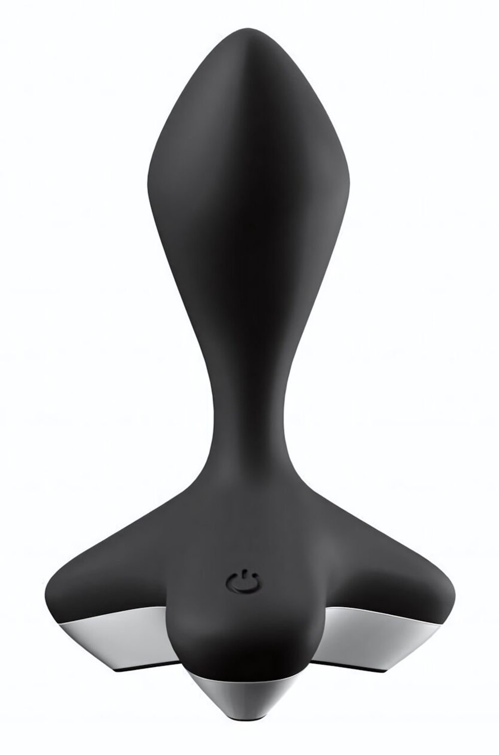 Черная анальная пробка с вибрацией Game Changer - 11,5 см. (Цвет: черный)