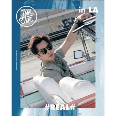 Альбом SHINHWA Jun Jin - #REAL# IN LA 2nd Min Album Repackage