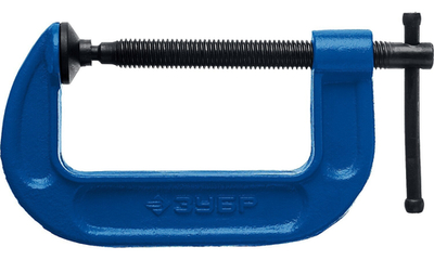 ЗУБР ПСС-100, 100 мм, G-образная, струбцина, Профессионал (32245-100)