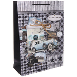 Пакет подарочный «Винтаж» 31*42*12 см, микс