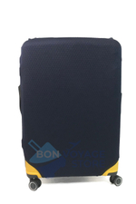 Чехол для чемодана L однотонный темно-синий 01368
