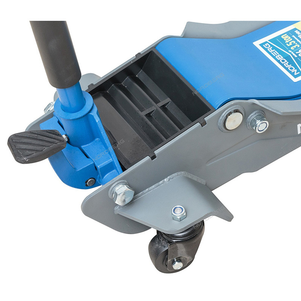 NORDBERG (N32036) Домкрат подкатной, г/п 3.5 тонны