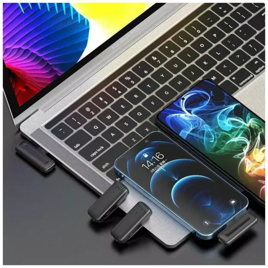 Микрофон для мобильного устройства Ulanzi J12 (Lightning), черный