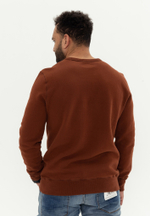 Свитшот Bowery NYC однотонный Bombay Brown