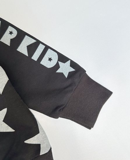 Свитшот "Звезды" черный