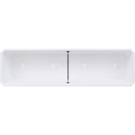 Ящик балконный 60см "Basil", белый