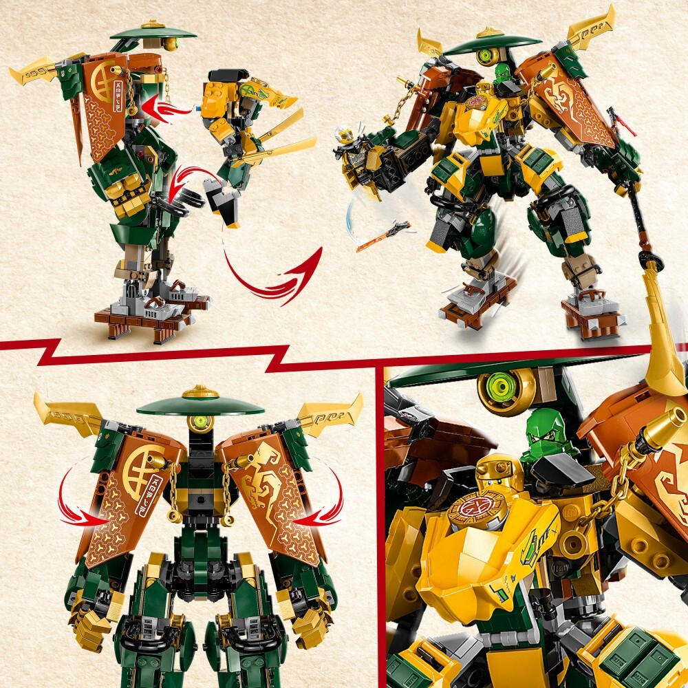 LEGO Ninjago — Механическая команда ниндзя Ллойда и Арина 71794