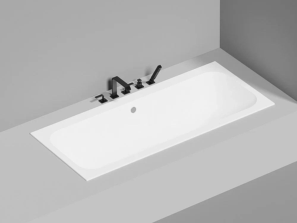 Ванна Salini Orlanda AXIS S-Stone 180x80 103222M белая матовая