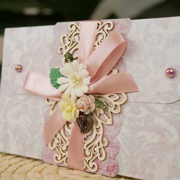 Конверт ручной работы подарочный