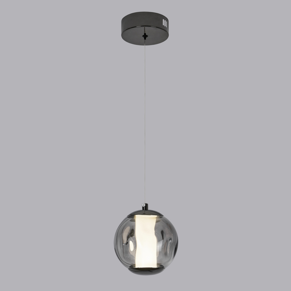 Подвесной светильник OD2437-1 pearl black/smoke